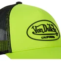 von-dutch-flu-y-yellow-and-black-trucker-hat