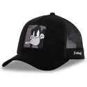 kepure-islenkta-juoda-snapback-loo10-duc-daffy-duck-looney-tunes-capslab