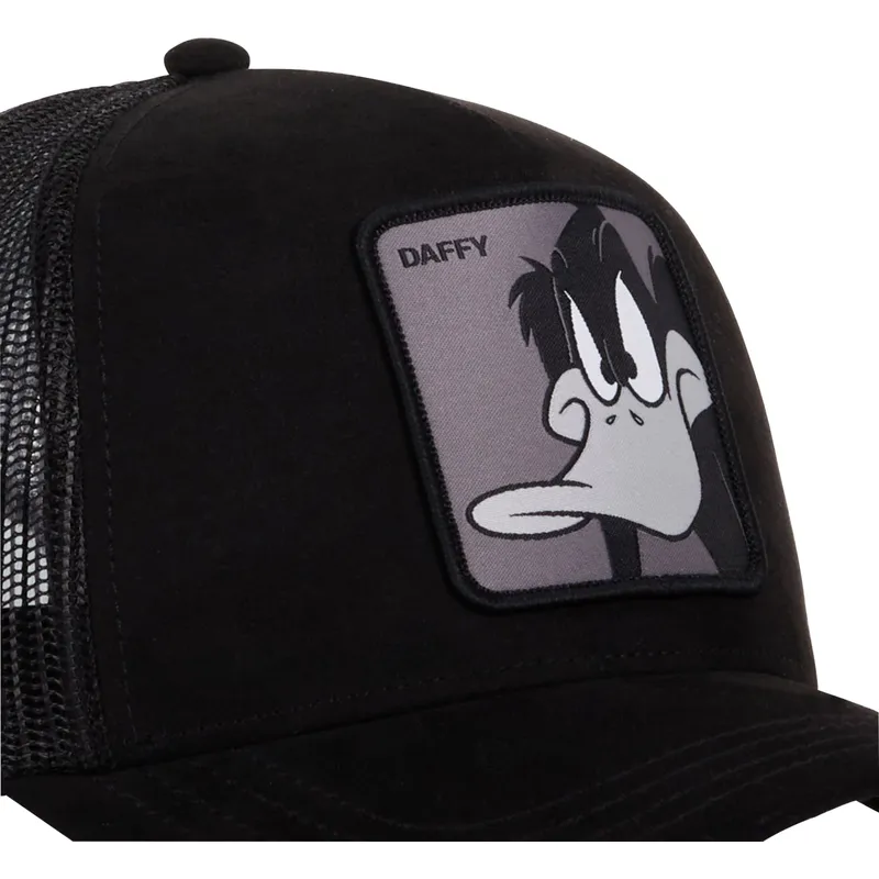 kepure-islenkta-juoda-snapback-loo10-duc-daffy-duck-looney-tunes-capslab