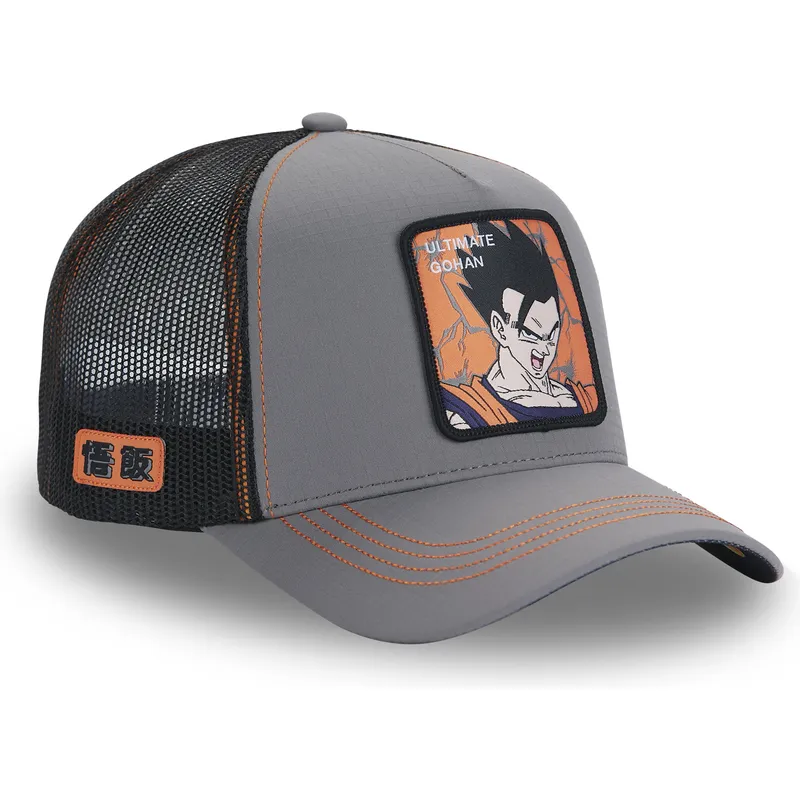 cap-islenkta-gray-snapback-son-gohan-dragon-ball-capslab