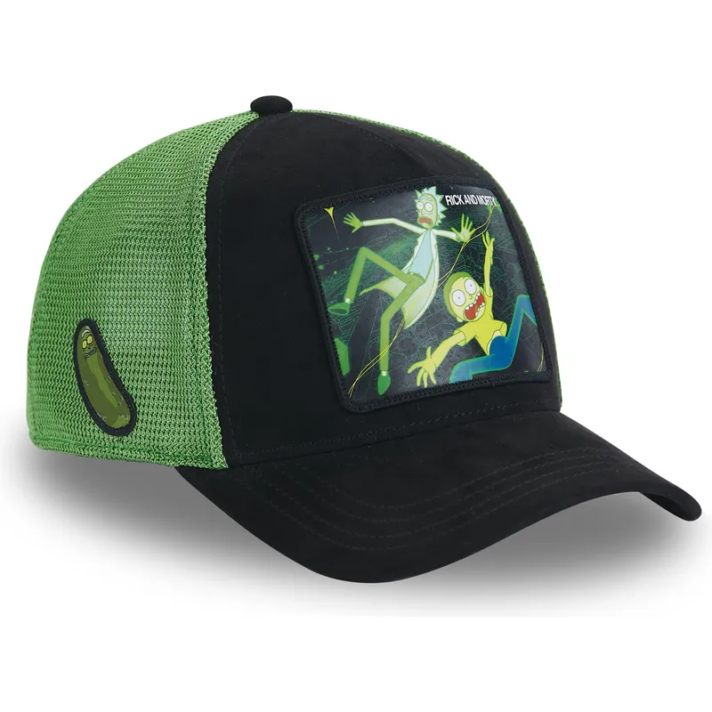 kepure-islenkta-juoda-snapback-rem5-rem-rick-ir-morty-rikas-ir-mortis-capslab
