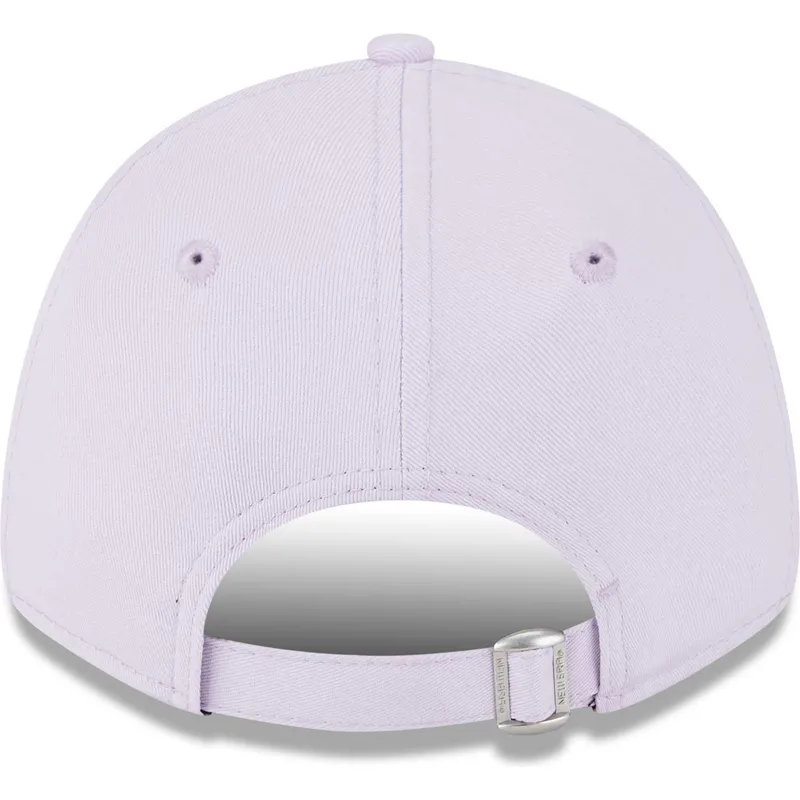 kepure-islenkta-violetine-reguliuojamas-9forty-league-essential-new-york-yankees-mlb-new-era