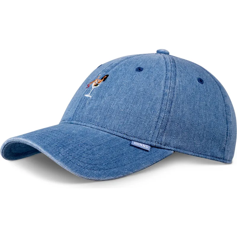kepure-islenkta-melyna-reguliuojamas-vaquero-washed-coloured-girl-djinns