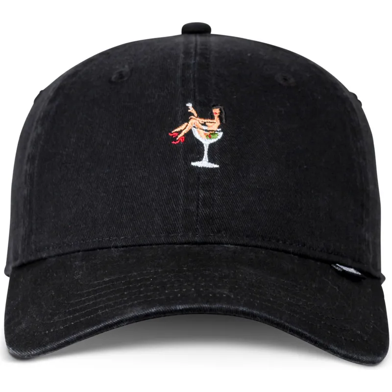 czapka-z-daszkiem-czarna-regulowana-coloured-girl-od-djinns