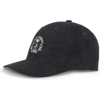 Cap išlenkta black adjustable strap Djinns