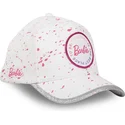 capslab-curved-brim-bar2-barbie-white-and-grey-adjustable-cap