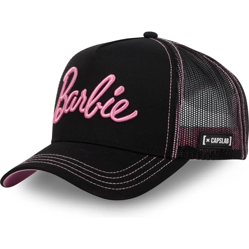 kepure-islenkta-juoda-snapback-bar6-barbie-capslab