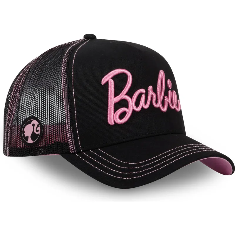 kepure-islenkta-juoda-snapback-bar6-barbie-capslab
