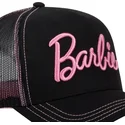 capslab-bar6-barbie-black-trucker-hat