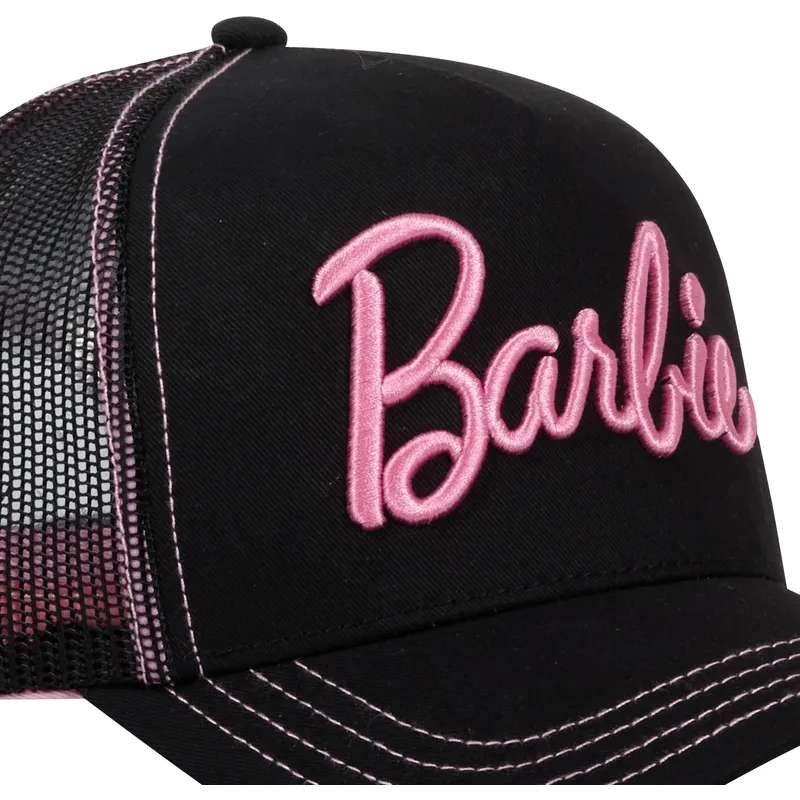 kepure-islenkta-juoda-snapback-bar6-barbie-capslab