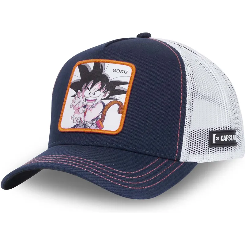 kepure-islenkta-tamsiai-melyna-snapback-gok-ct-son-goku-dragon-ball-capslab