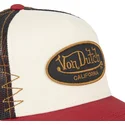 von-dutch-grre-beige-red-and-black-trucker-hat