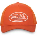 regulowana-pomaranczowa-czapka-trucker-lof-b12-marki-von-dutch