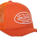 regulowana-pomaranczowa-czapka-trucker-lof-b12-marki-von-dutch
