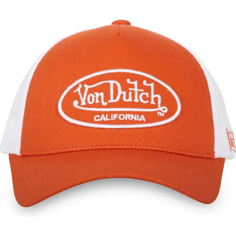 cap-islenkta-orange-adjustable-strap-von-dutch