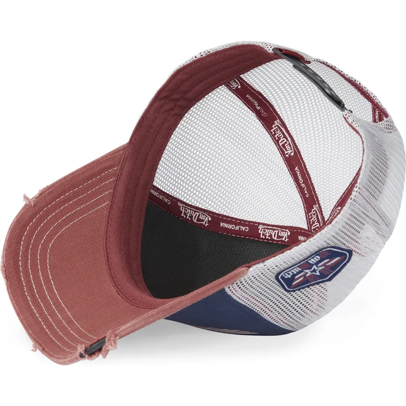 gorra-trucker-azul-y-marron-crew19-de-von-dutch