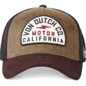 von-dutch-lea03-brown-and-black-trucker-hat