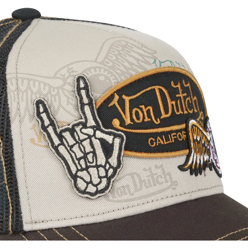 cap-islenkta-brown-snapback-von-dutch