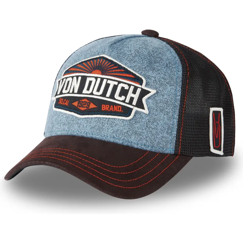 kepure-islenkta-melyna-snapback-lea02-von-dutch