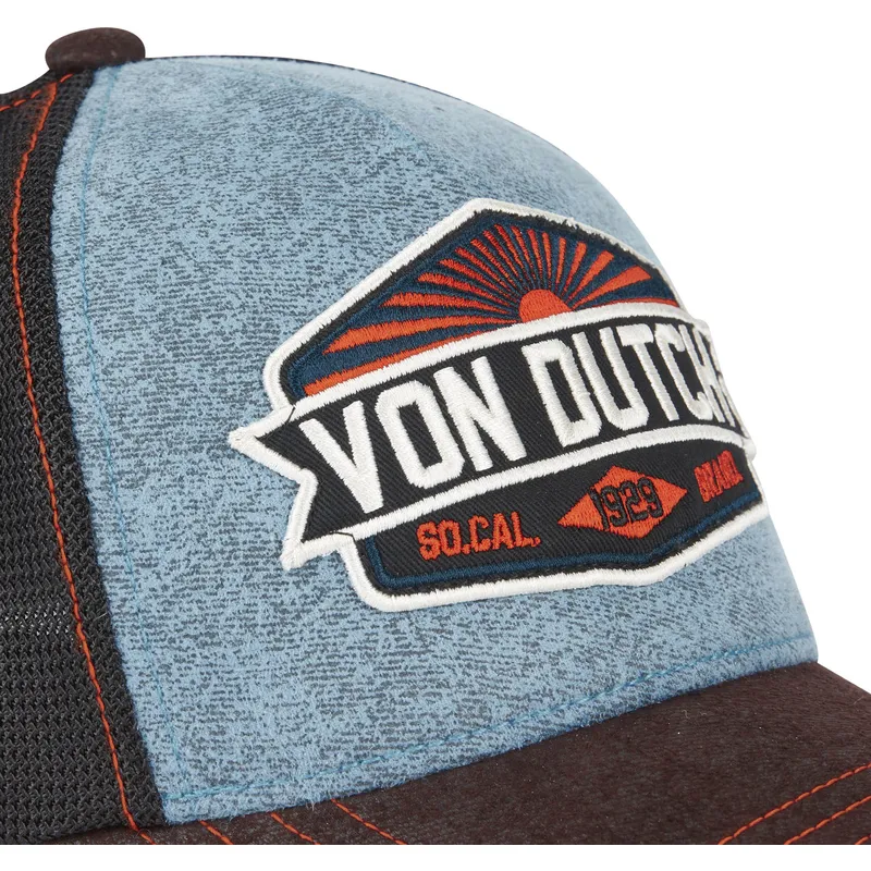 kepure-islenkta-melyna-snapback-lea02-von-dutch