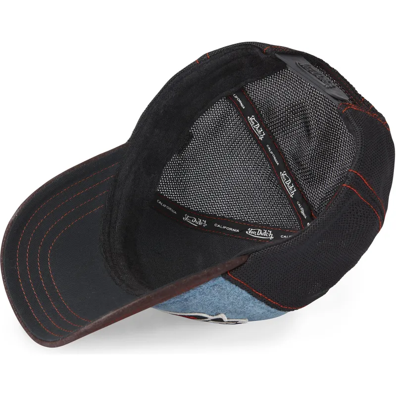 kepure-islenkta-melyna-snapback-lea02-von-dutch