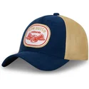 kepure-islenkta-tamsiai-melyna-snapback-blu-ct-von-dutch