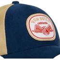 kepure-islenkta-tamsiai-melyna-snapback-blu-ct-von-dutch
