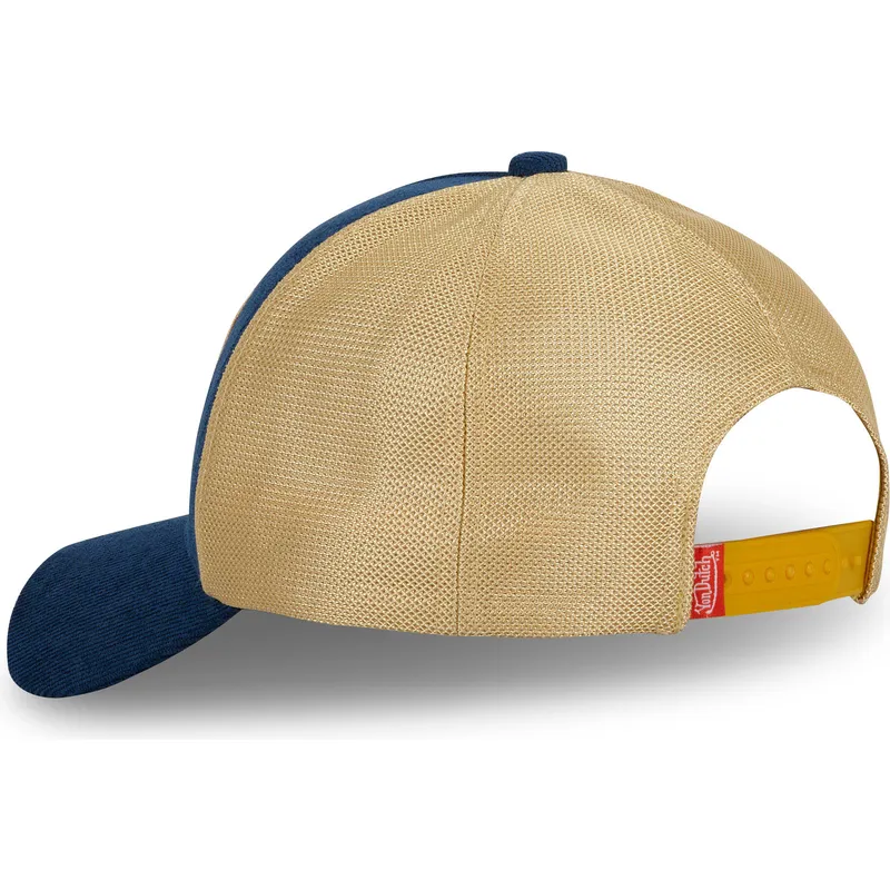 kepure-islenkta-tamsiai-melyna-snapback-blu-ct-von-dutch