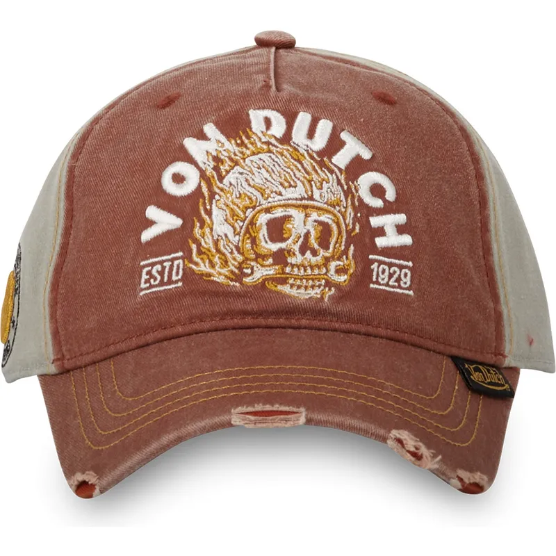 kepure-islenkta-ruda-reguliuojamas-fir-cb-von-dutch