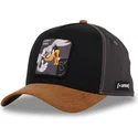 czarna-i-brazowa-czapka-z-daszkiem-snapback-bugs-bunny-i-kaczor-daffy-loo10-bad-looney-tunes-od-capslab
