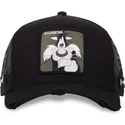 czapka-trucker-czarna-silvestre-loo10-syl-looney-tunes-od-capslab