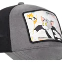 kepure-islenkta-pilka-snapback-taj5-tomas-ir-dzeris-looney-tunes-capslab