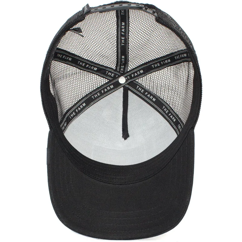 kepure-islenkta-juoda-snapback-the-goat-the-farm-goorin-bros