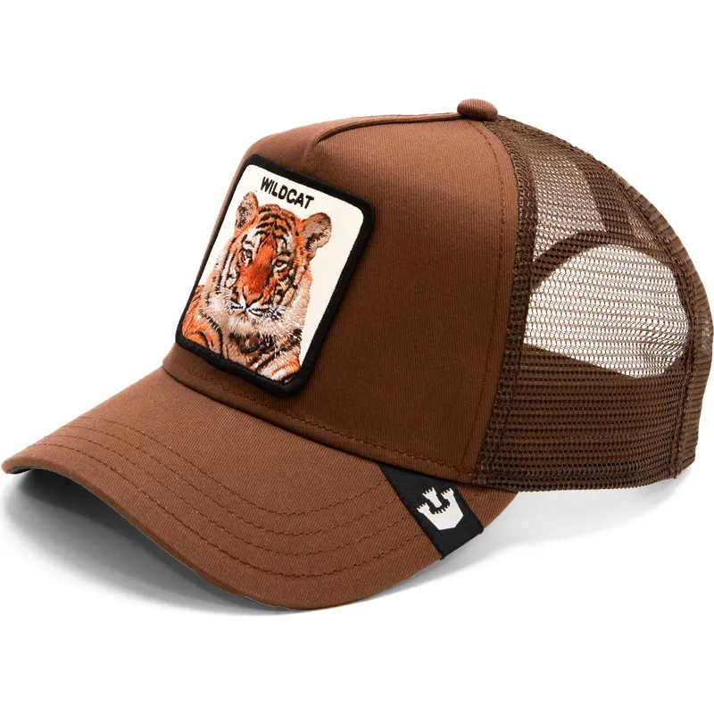 czapka-trucker-brazowa-tygrys-the-wildcat-tiger-the-farm-od-goorin-bros