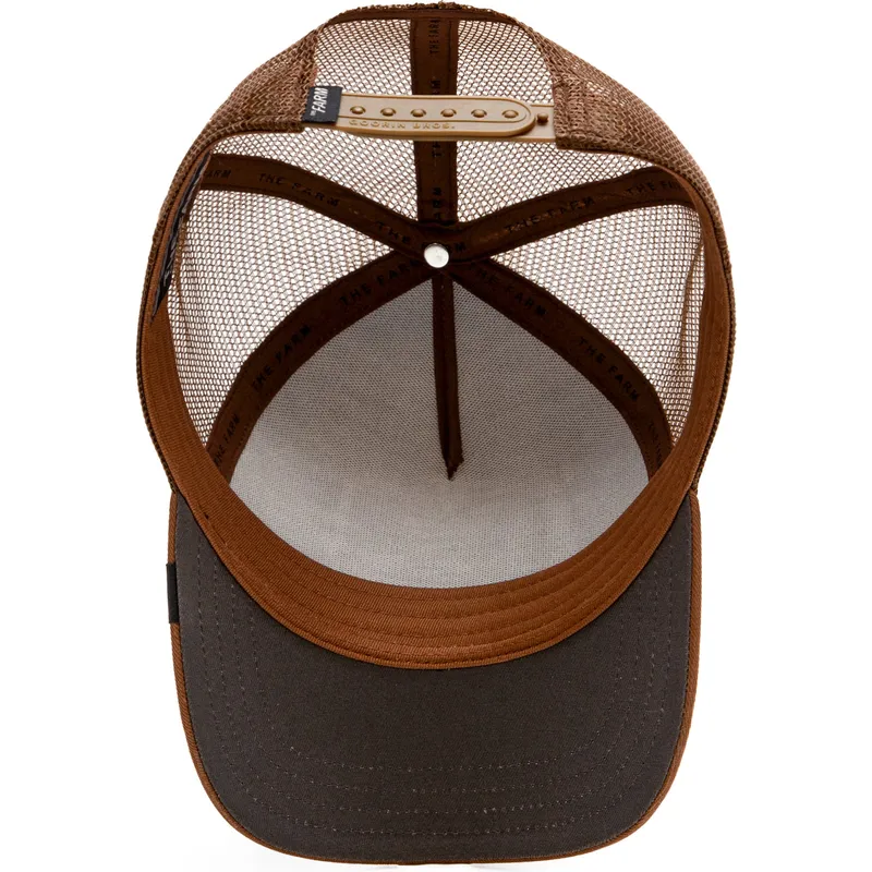 kepure-islenkta-ruda-snapback-the-wildcat-tiger-the-farm-goorin-bros