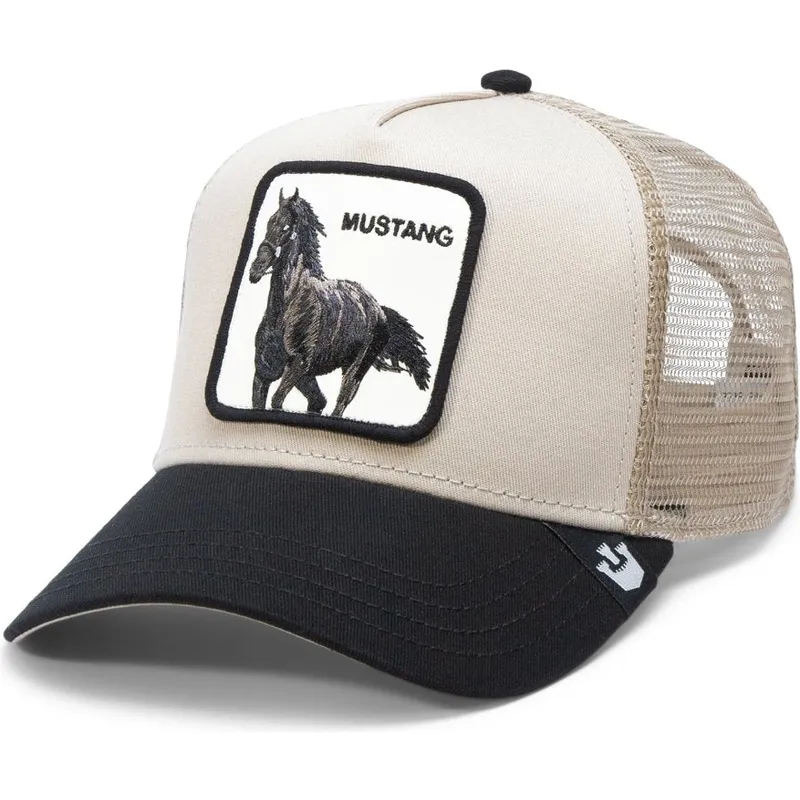 czapka-trucker-bezowa-i-czarna-kon-the-mustang-the-farm-od-goorin-bros
