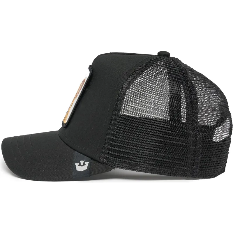 kepure-islenkta-juoda-snapback-the-french-frenchie-the-farm-goorin-bros