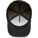 zielona-czapka-z-daszkiem-snapback-lis-foxy-duck-canvas-the-farm-od-goorin-bros