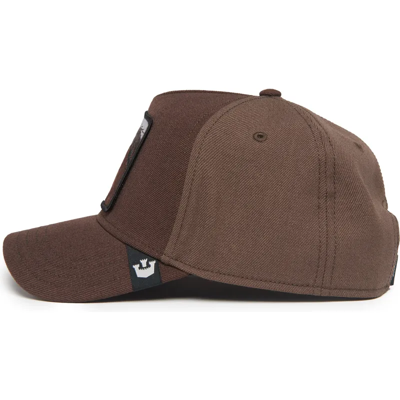 kepure-islenkta-ruda-snapback-dark-horse-field-100-all-season-wool-the-farm-goorin-bros kepure-islenkta-ruda-snapback-dark-horse-field-100-all-season-wool-the-farm-goorin-bros