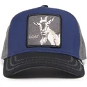 kepure-islenkta-tamsiai-melyna-snapback-goat-field-100-all-season-wool-the-farm-goorin-bros