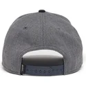 kepure-islenkta-tamsiai-melyna-snapback-goat-field-100-all-season-wool-the-farm-goorin-bros