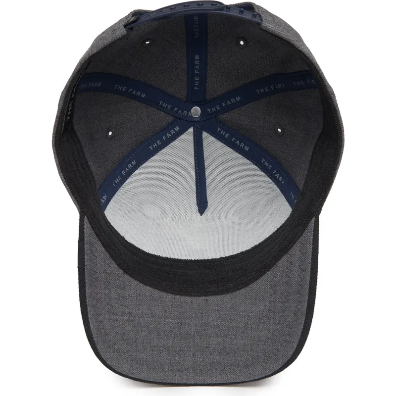 kepure-islenkta-tamsiai-melyna-snapback-goat-field-100-all-season-wool-the-farm-goorin-bros kepure-islenkta-tamsiai-melyna-snapback-goat-field-100-all-season-wool-the-farm-goorin-bros