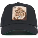 kepure-islenkta-juoda-snapback-king-field-100-all-season-wool-the-farm-goorin-bros
