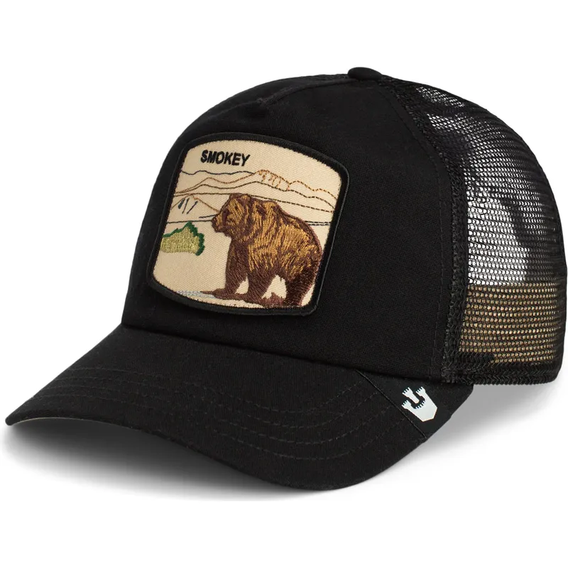 kepure-islenkta-juoda-snapback-smokey-camp-crasher-park-range-the-farm-goorin-bros