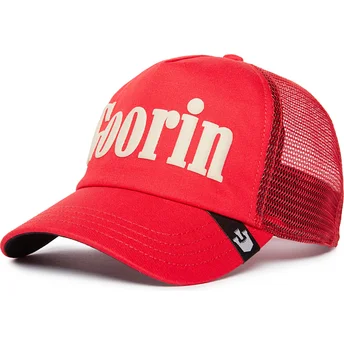 Kepurė išlenkta vilkikas raudona snapback Soft Pack Insider Club The Farm The Farm de Goorin Bros.