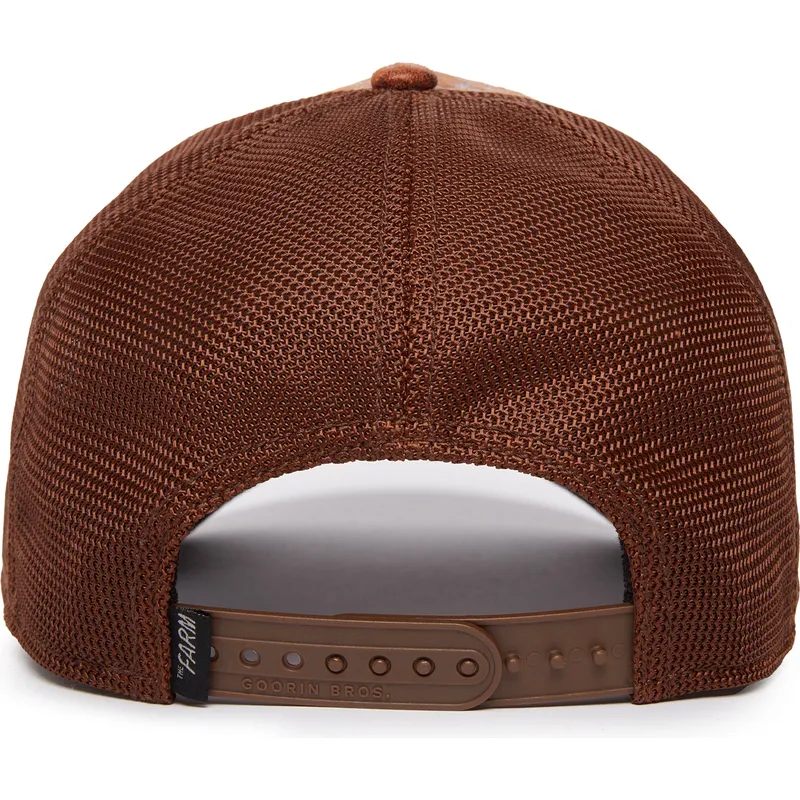 kepure-islenkta-ruda-snapback-danger-crow-the-farm-goorin-bros