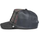 kepure-islenkta-pilka-snapback-moon-panther-uk-plaid-the-farm-goorin-bros