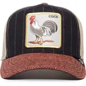 czapka-trucker-wielokolorowa-kogut-cock-moon-rooster-uk-plaid-the-farm-od-goorin-bros