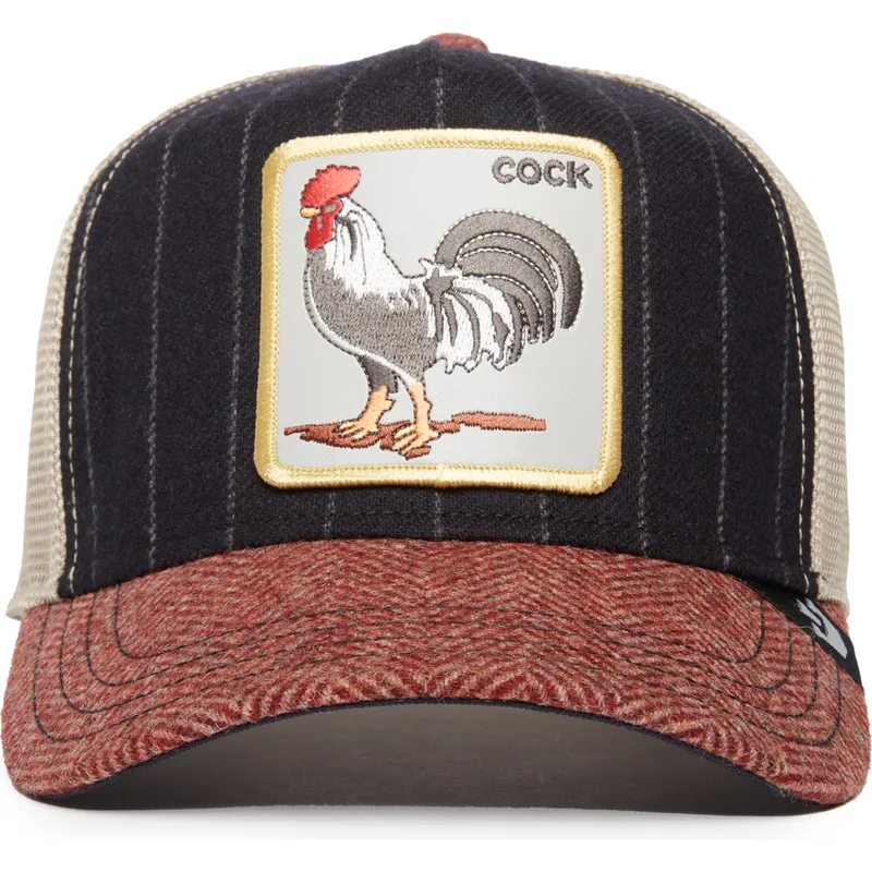 kepure-islenkta-vilkikas-ivairiaspalvis-snapback-gallo-cock-moon-rooster-uk-plaid-the-farm-the-farm-de-goorin-bros