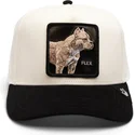 czapka-trucker-bezowo-czarna-z-pitbullem-flex-the-suede-pitbull-the-farm-od-goorin-bros